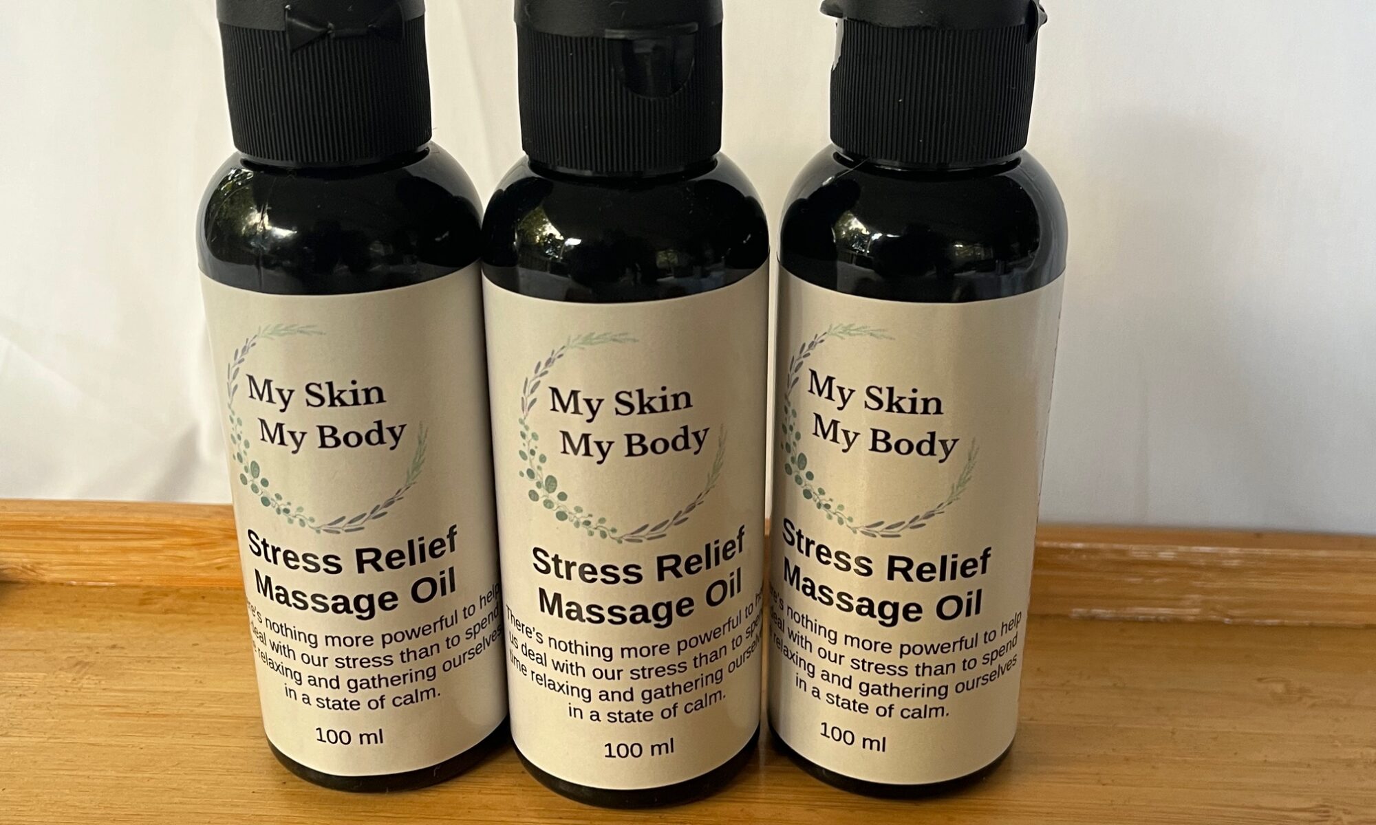 Stress Relief Massage Oil