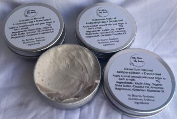 Geranium Natural Antiperspirant + Deodorant